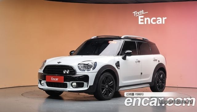 MINI COOPER COUNTRYMAN 2019 — 56 641 км, белый, Корея — под ключ — фото 2