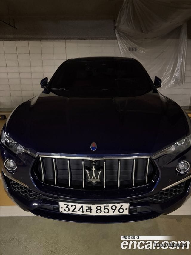 MASERATI LEVANTE 2019 — 163 000 км, синий, Корея — под ключ — фото 3