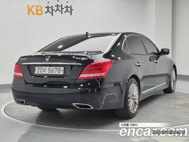 Hyundai Equus интерьер