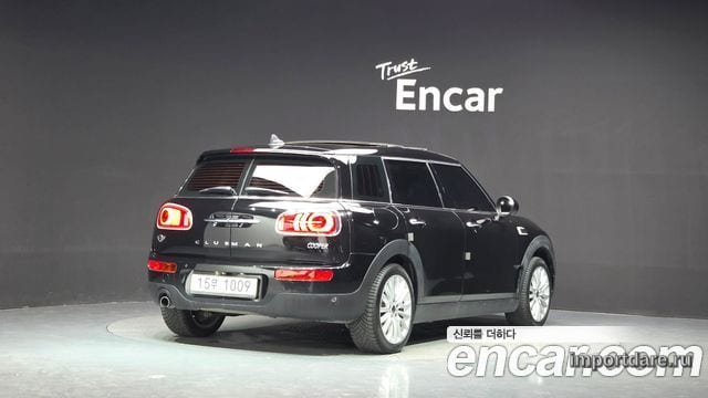 MINI COOPER CLUBMAN 2018 — 100 769 км, чёрный, Корея — под ключ — фото 2