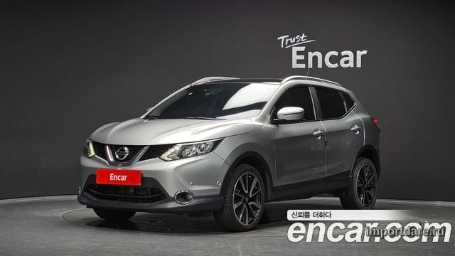 NISSAN QASHQAI 2016 — 154 520 км, серебристый, Корея — под ключ — фото 1