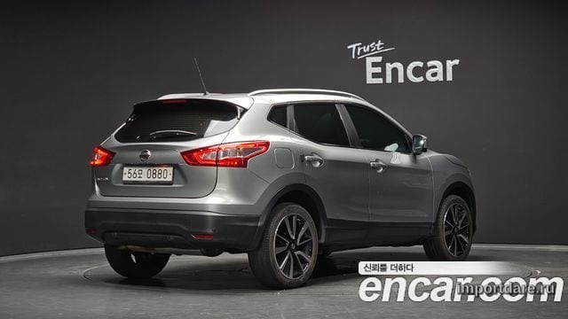 NISSAN QASHQAI 2016 — 154 520 км, серебристый, Корея — под ключ — фото 2