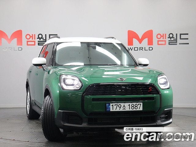 MINI COOPER S COUNTRYMAN 2025 — 18 114 км, зелёный, Корея — под ключ — фото 2