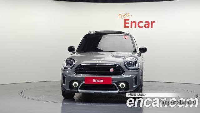 MINI COOPER COUNTRYMAN 2021 — 64 100 км, серебристо-серый, Корея — под ключ — фото 3