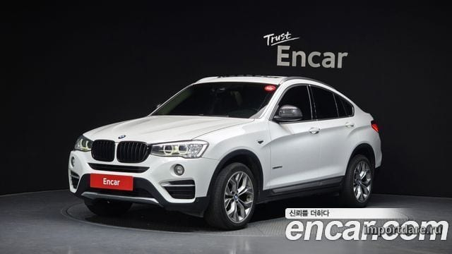 BMW X4 2017 — 211 120 км, белый, Корея — под ключ — фото 1