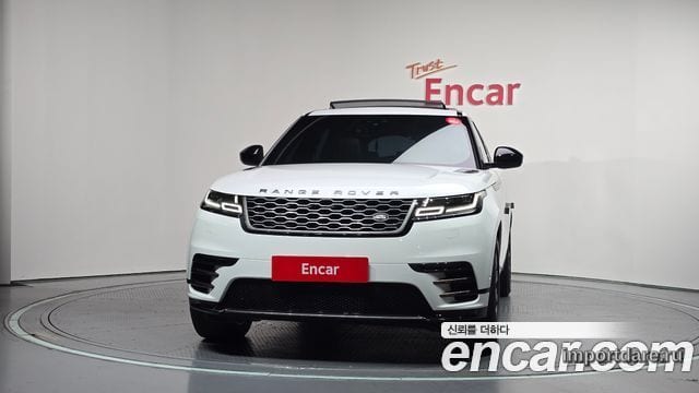 LAND ROVER RANGE ROVER VELAR 2018 — 73 689 км, белый, Корея — под ключ — фото 3