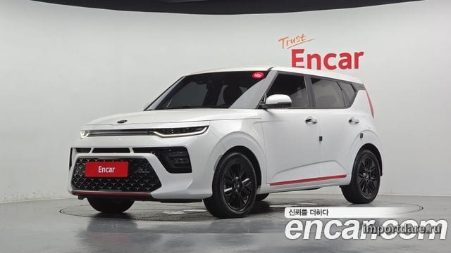 KIA SOUL BOOSTER 2019 — 32 070 км, белый, Корея — под ключ — фото 1