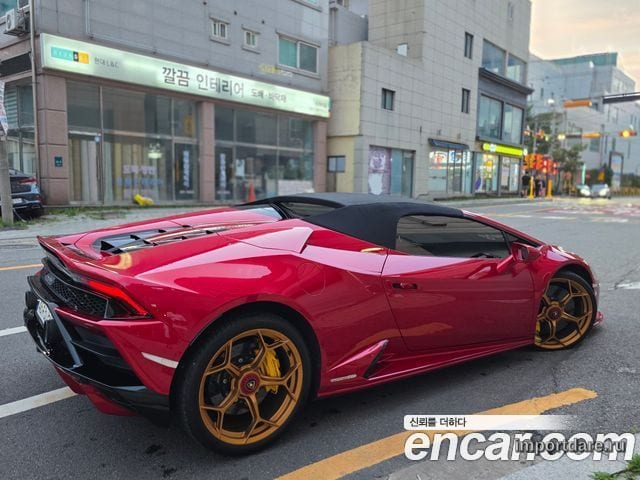 Lamborghini Huracan сзади