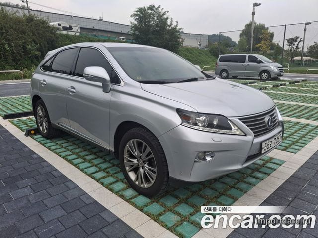 LEXUS RX450H 2013 — 258 700 км, серебристый, Корея — под ключ — фото 1