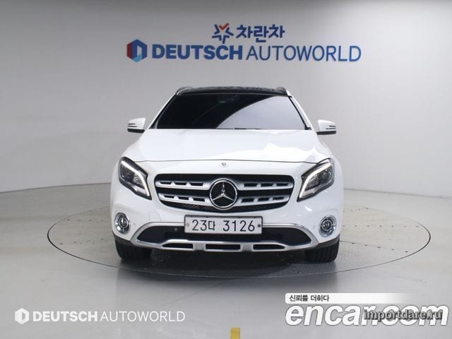 MERCEDES-BENZ GLA-CLASS X156 2019 — 109 061 км, белый, Корея — под ключ — фото 3