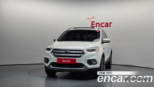 FORD KUGA 2017 — 88 261 км, белый, Корея — под ключ — фото 3