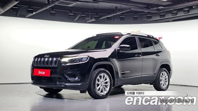 JEEP CHEROKEE 2019 — 168 410 км, чёрный, Корея — под ключ — фото 1