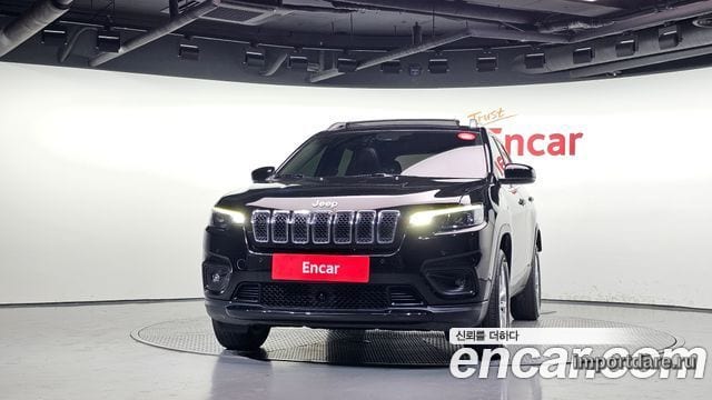 JEEP CHEROKEE 2019 — 168 410 км, чёрный, Корея — под ключ — фото 3