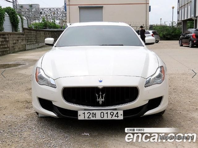 MASERATI QUATTROPORTE 2015 — 133 921 км, Корея — под ключ — фото 11