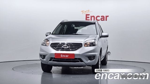 RENAULT KOREA QM5 2014 — 147 336 км, серебристо-серый, Корея — под ключ — фото 3