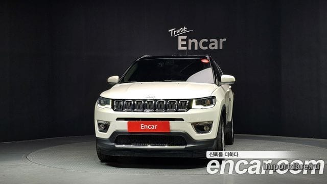 JEEP COMPASS 2019 — 90 410 км, белый, Корея — под ключ — фото 3