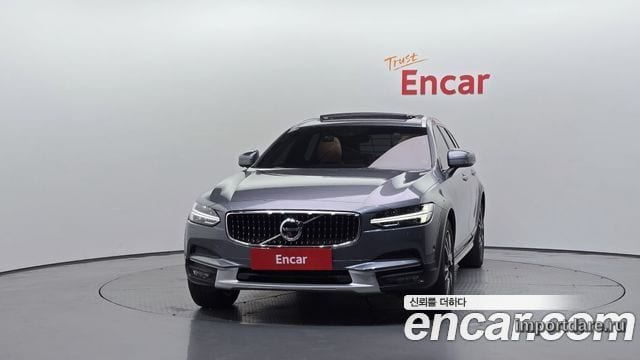 VOLVO V90 CROSS COUNTRY 2019 — 98 073 км, серый, Корея — под ключ — фото 3