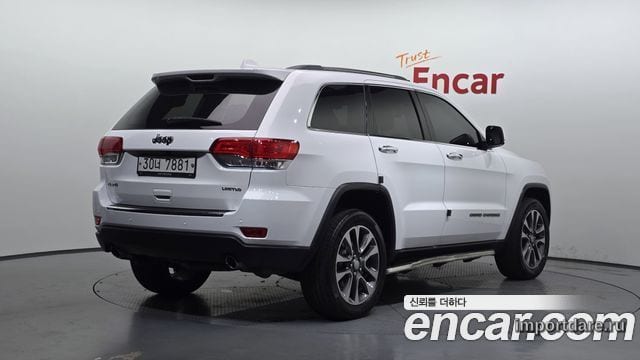 JEEP GRAND CHEROKEE 2018 — 107 045 км, белый, Корея — под ключ — фото 2
