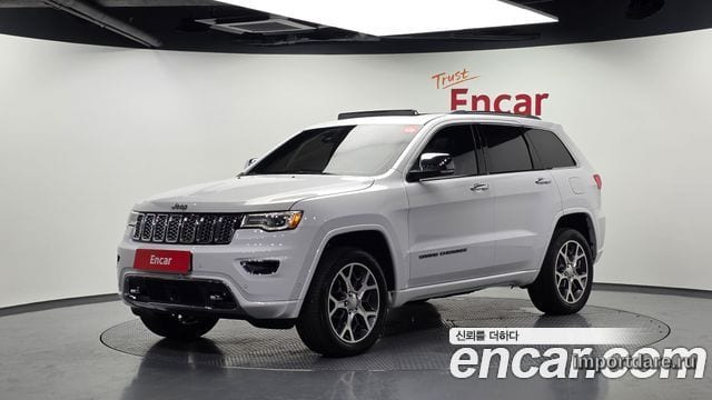 JEEP GRAND CHEROKEE 2019 — 98 289 км, белый, Корея — под ключ — фото 1