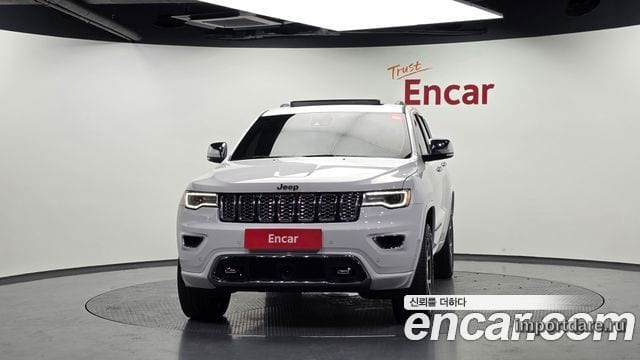 JEEP GRAND CHEROKEE 2019 — 98 289 км, белый, Корея — под ключ — фото 3