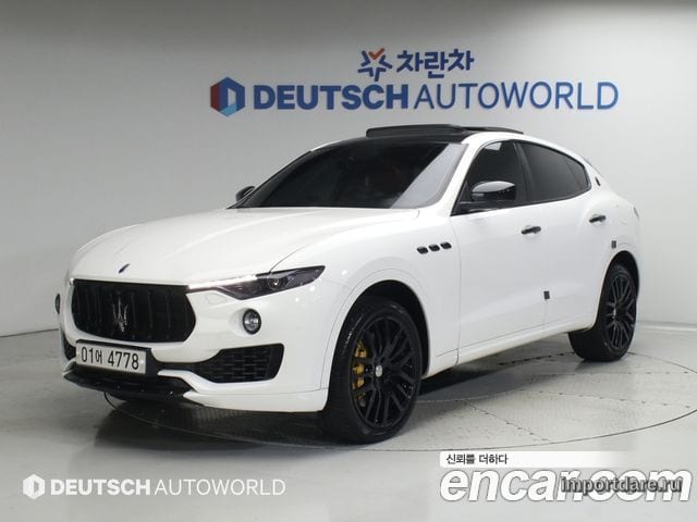 MASERATI LEVANTE 2017 — 118 789 км, белый, Корея — под ключ — фото 2