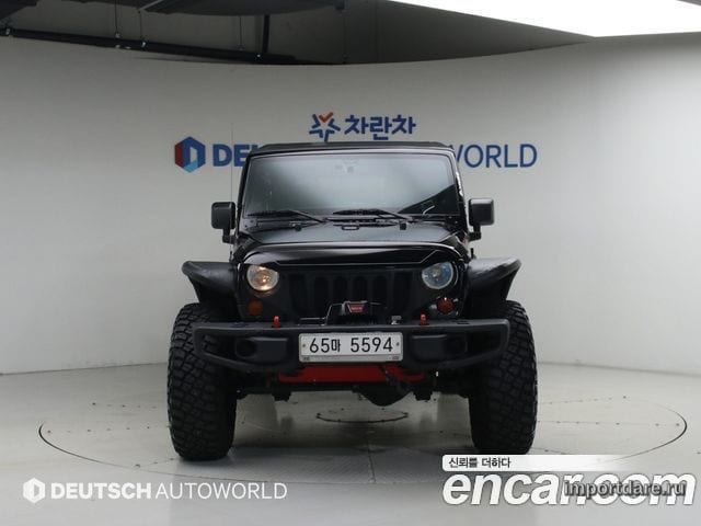 JEEP WRANGLER 2012 — 190 034 км, чёрный, Корея — под ключ — фото 3