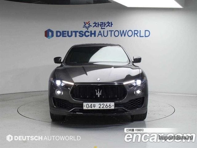 MASERATI LEVANTE 2017 — 149 369 км, серый, Корея — под ключ — фото 3