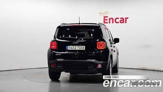 JEEP RENEGADE 2020 — 107 313 км, чёрный, Корея — под ключ — фото 4