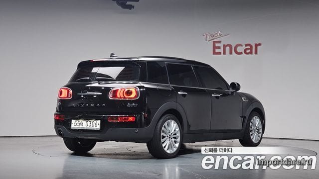 MINI COOPER CLUBMAN 2016 — 87 723 км, чёрный, Корея — под ключ — фото 1