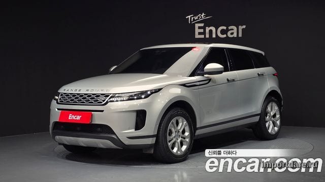 LAND ROVER RANGE ROVER EVOQUE 2020 — 133 411 км, серебристый, Корея — под ключ — фото 1