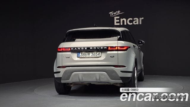 LAND ROVER RANGE ROVER EVOQUE 2020 — 133 411 км, серебристый, Корея — под ключ — фото 4