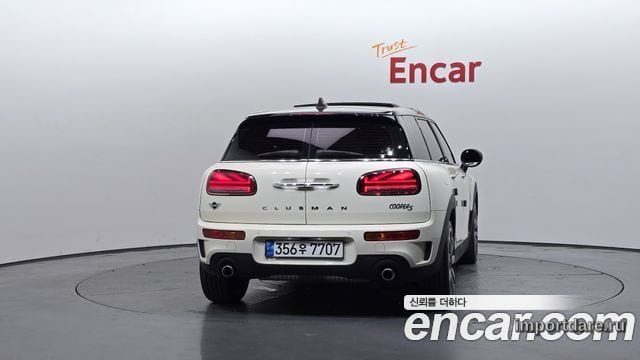 MINI COOPER S CLUBMAN 2021 — 46 773 км, белый-перламутр, Корея — под ключ — фото 4