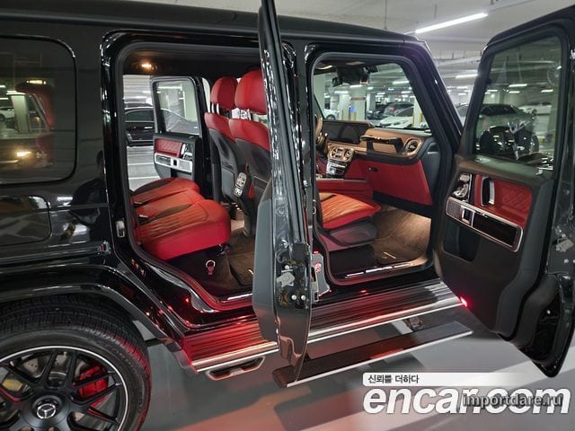 MERCEDES-BENZ G-CLASS W463B 2021 — 27 700 км, чёрный, Корея — под ключ — фото 5
