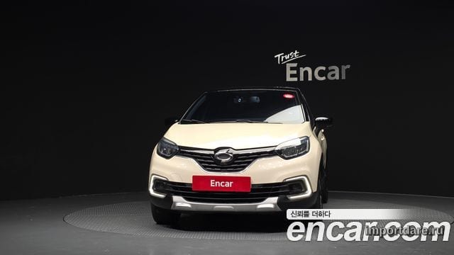 RENAULT KOREA QM3 2018 — 123 821 км, белый-перламутр, Корея — под ключ — фото 3