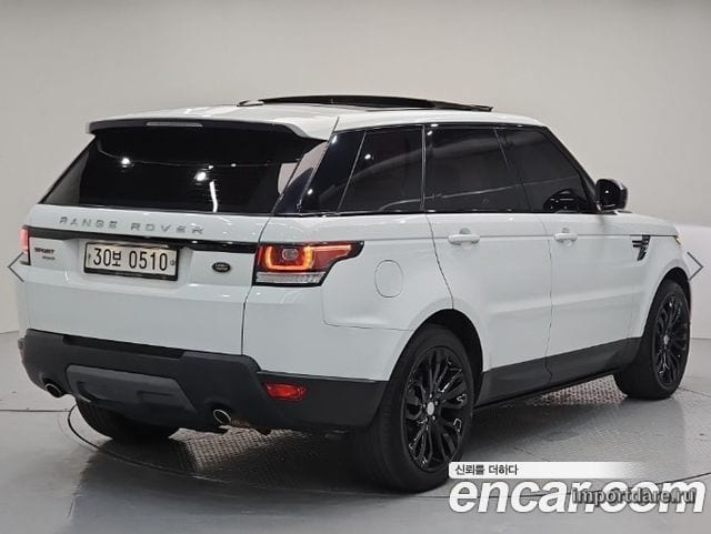 LAND ROVER RANGE ROVER SPORT 2016 — 183 713 км, белый, Корея — под ключ — фото 4