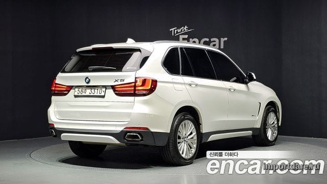 BMW X5 2017 — 114 452 км, белый, Корея — под ключ — фото 2