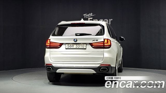BMW X5 2017 — 114 452 км, белый, Корея — под ключ — фото 4