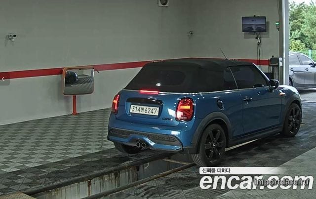 MINI COOPER S CONVERTIBLE 2023 — 69 990 км, синий, Корея — под ключ — фото 2