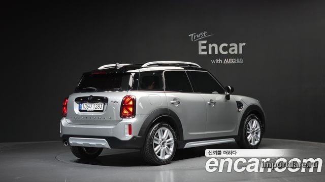 MINI COOPER COUNTRYMAN 2023 — 34 842 км, серебристо-серый, Корея — под ключ — фото 2