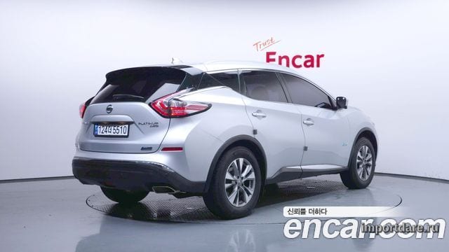 NISSAN MURANO 2016 — 134 945 км, чёрный, Корея — под ключ — фото 2