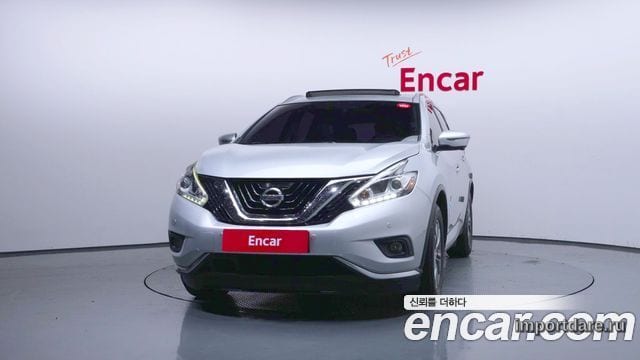 NISSAN MURANO 2016 — 134 945 км, чёрный, Корея — под ключ — фото 3