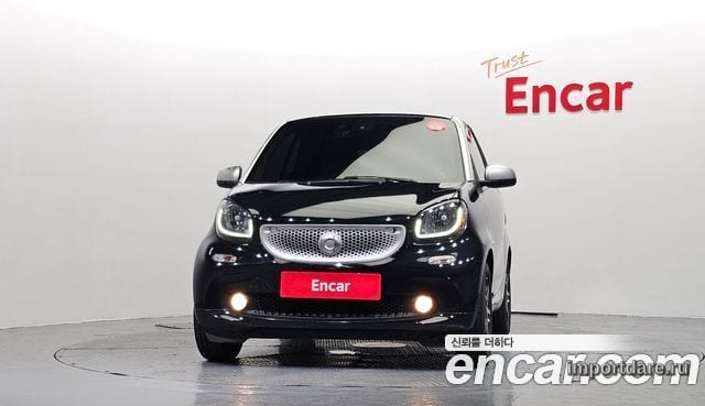 SMART FORTWO COUPE 2016 — 89 383 км, чёрный, Корея — под ключ — фото 3