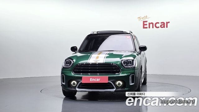 MINI COOPER COUNTRYMAN 2024 — 45 808 км, тёмно-зелёный, Корея — под ключ — фото 3