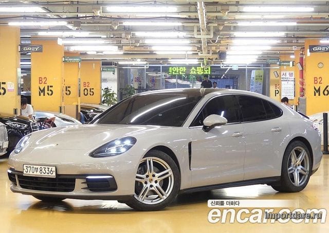 PORSCHE PANAMERA 2018 — 35 000 км, белый, Корея — под ключ — фото 2