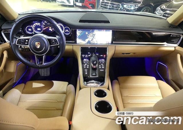 PORSCHE PANAMERA 2018 — 35 000 км, белый, Корея — под ключ — фото 6