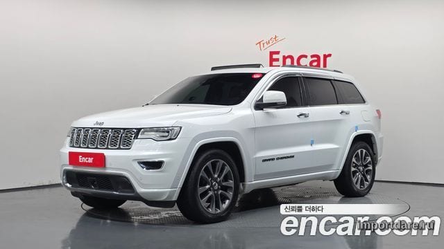 JEEP GRAND CHEROKEE 2018 — 197 199 км, белый, Корея — под ключ — фото 1