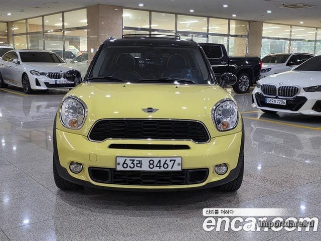 MINI COOPER S COUNTRYMAN 2012 — 149 742 км, жёлтый, Корея — под ключ — фото 2