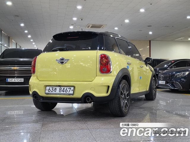 MINI COOPER S COUNTRYMAN 2012 — 149 742 км, жёлтый, Корея — под ключ — фото 3