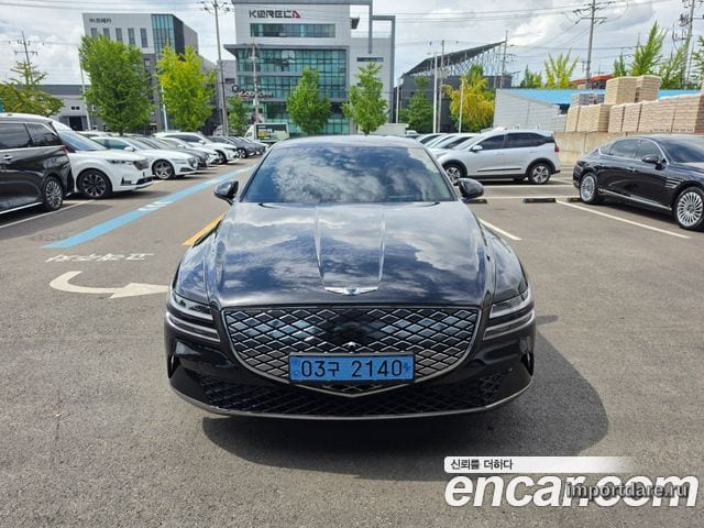 GENESIS ELECTRIFIED G80 2022 — 42 927 км, чёрный, Корея — под ключ — фото 1