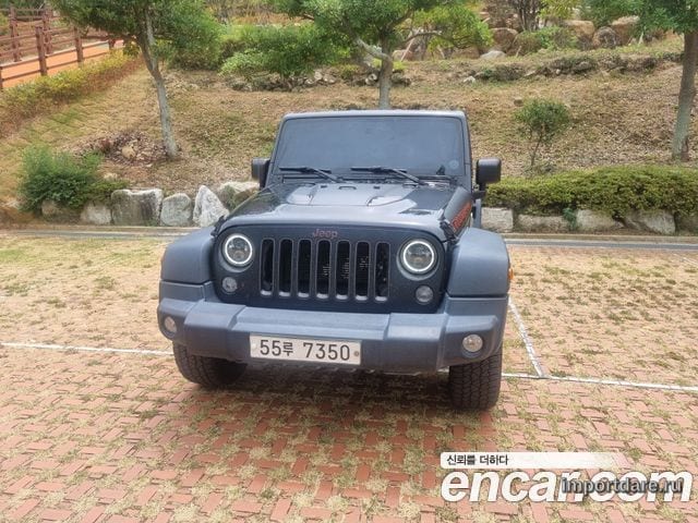 JEEP WRANGLER 2017 — 150 000 км, чёрный, Корея — под ключ — фото 3